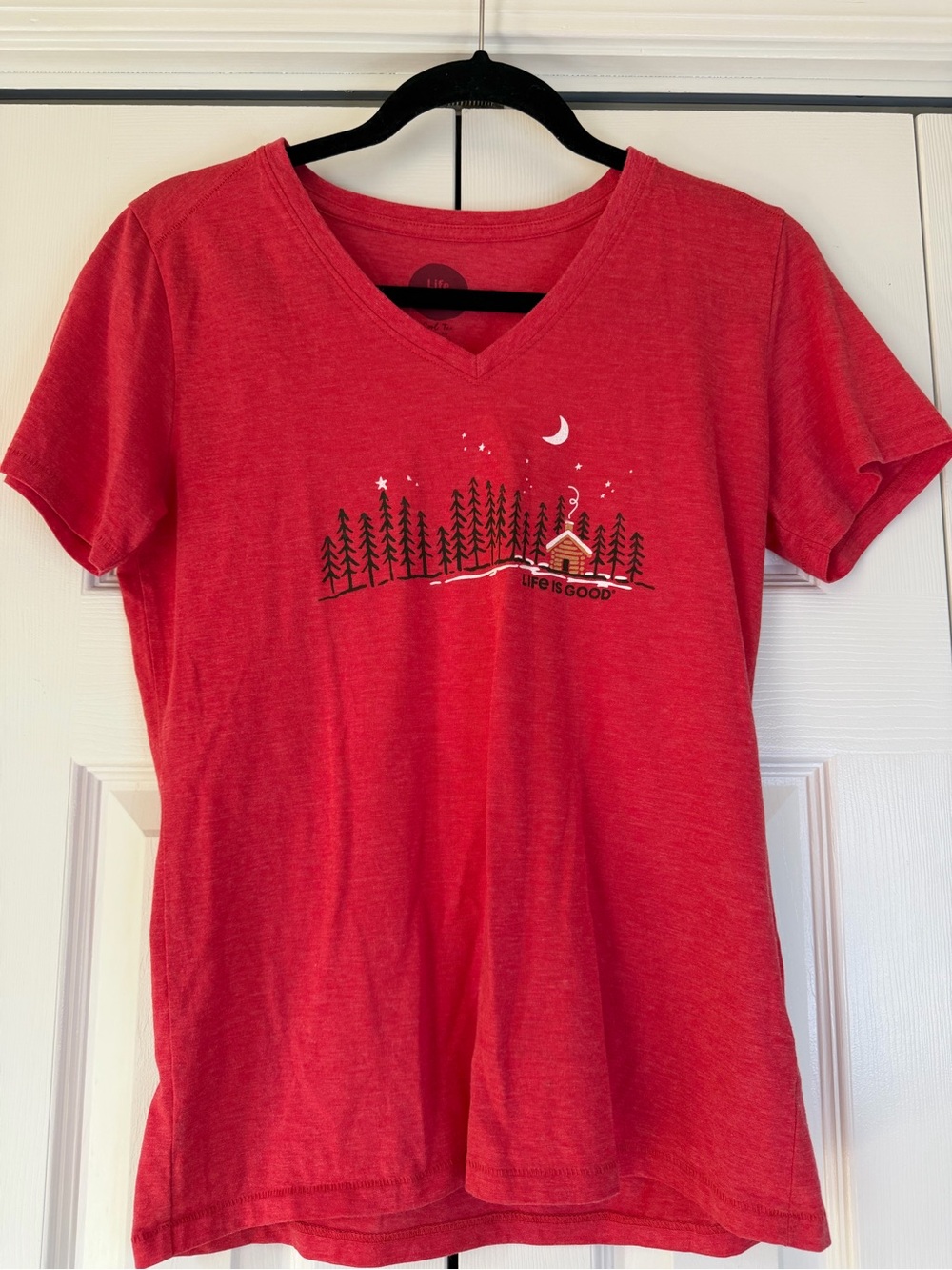 Life Is Good - Winter V-Neck Tee